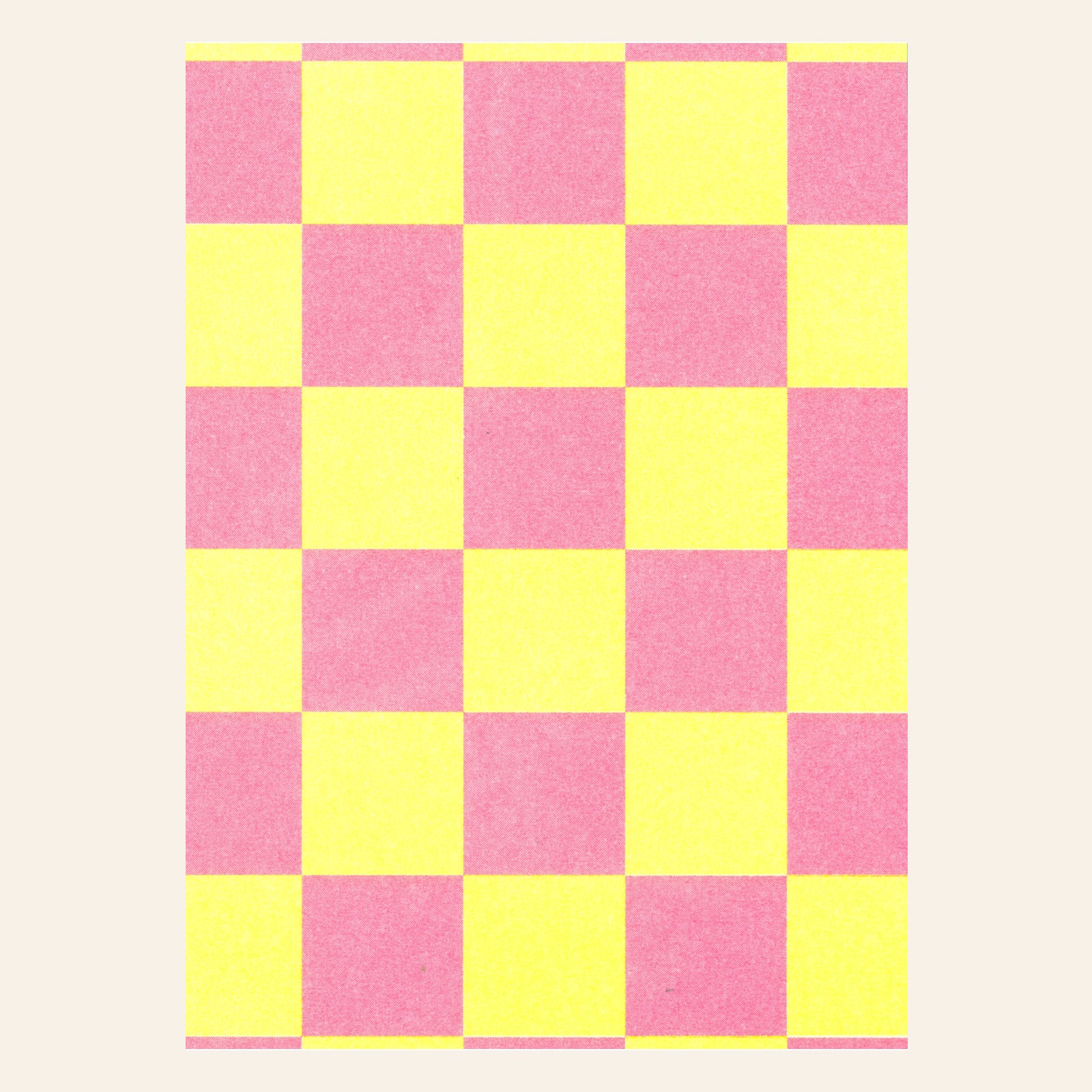 Postkarte Risographie knallig bunt von Herr und Frau Rio bei Wilhelm die 3.