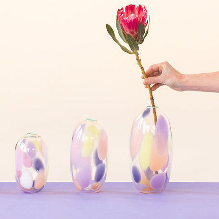 Glasvase "Confetti" von Pia Hoff bei Wilhelm die 3.