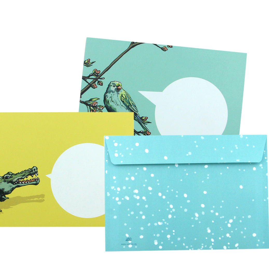 Briefumschlag von Illi bei Wilhelm die 3.