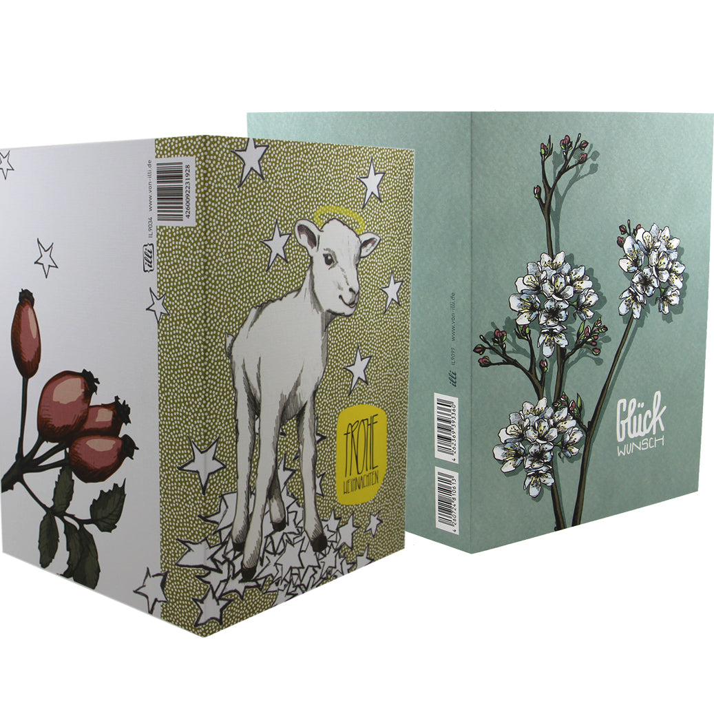 Klappkarte mit Umschlag von Illi bei Wilhelm die 3.