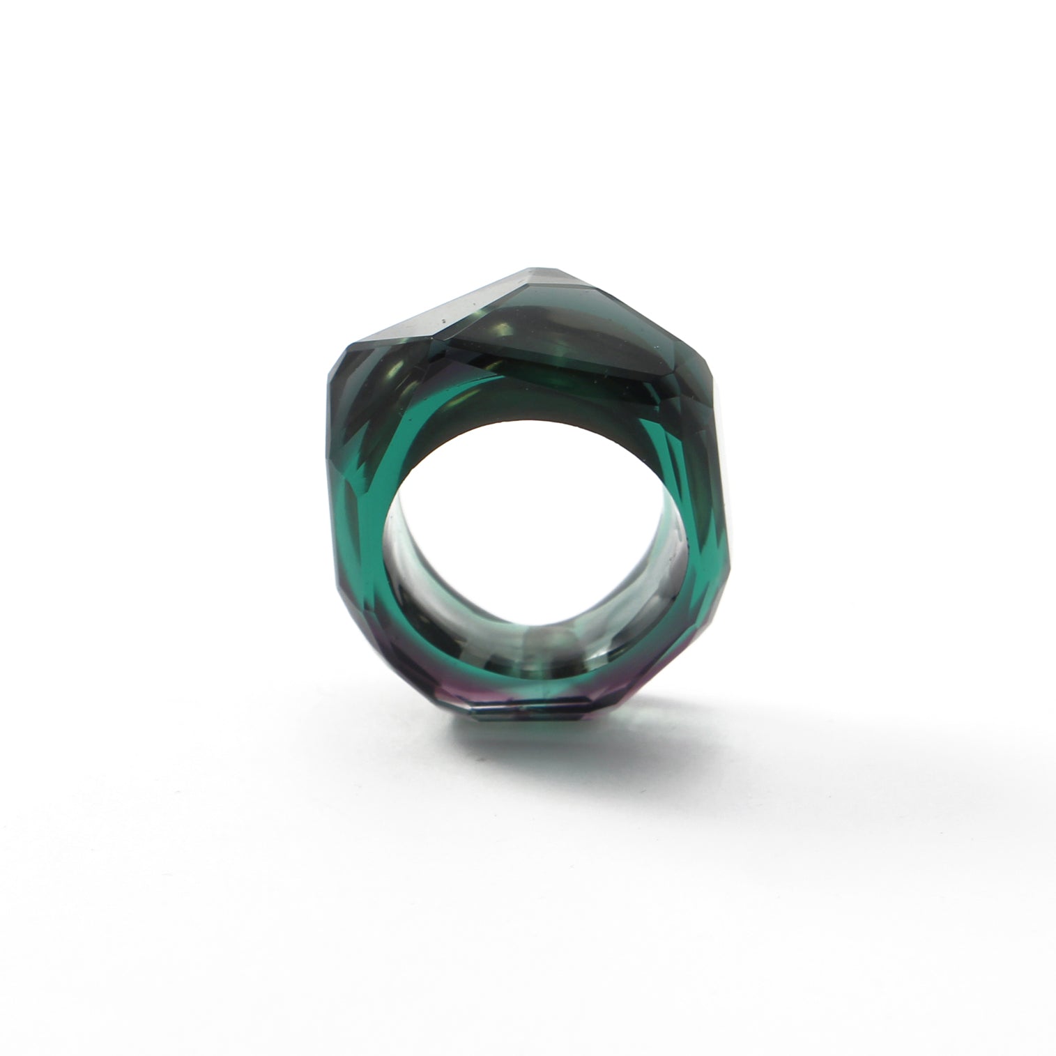 Glas-Ring Grün von Bernhard Simon bei Wilhelm die 3.