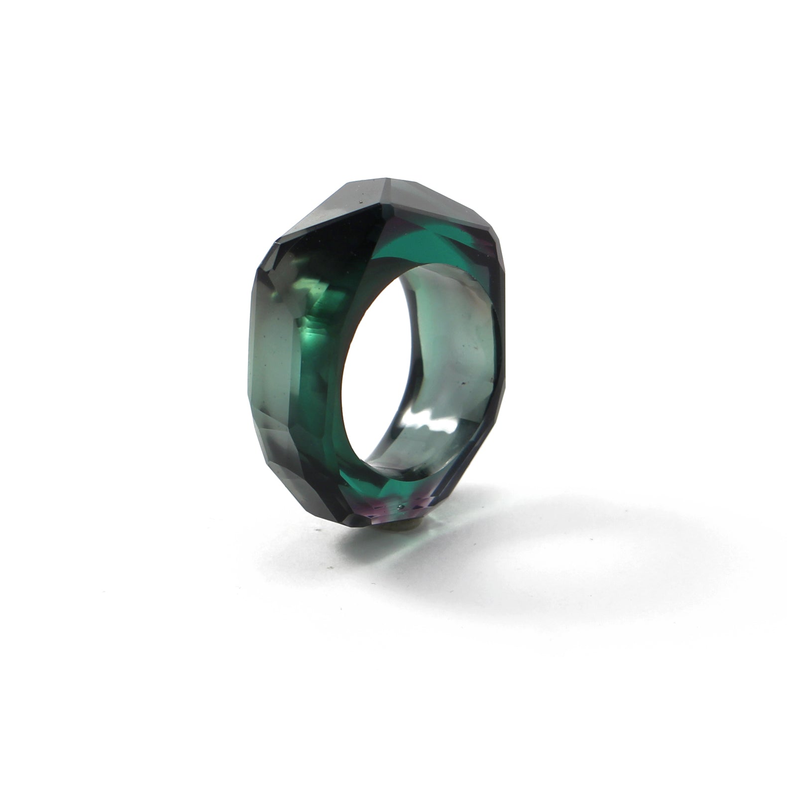 Glas-Ring Grün von Bernhard Simon bei Wilhelm die 3.