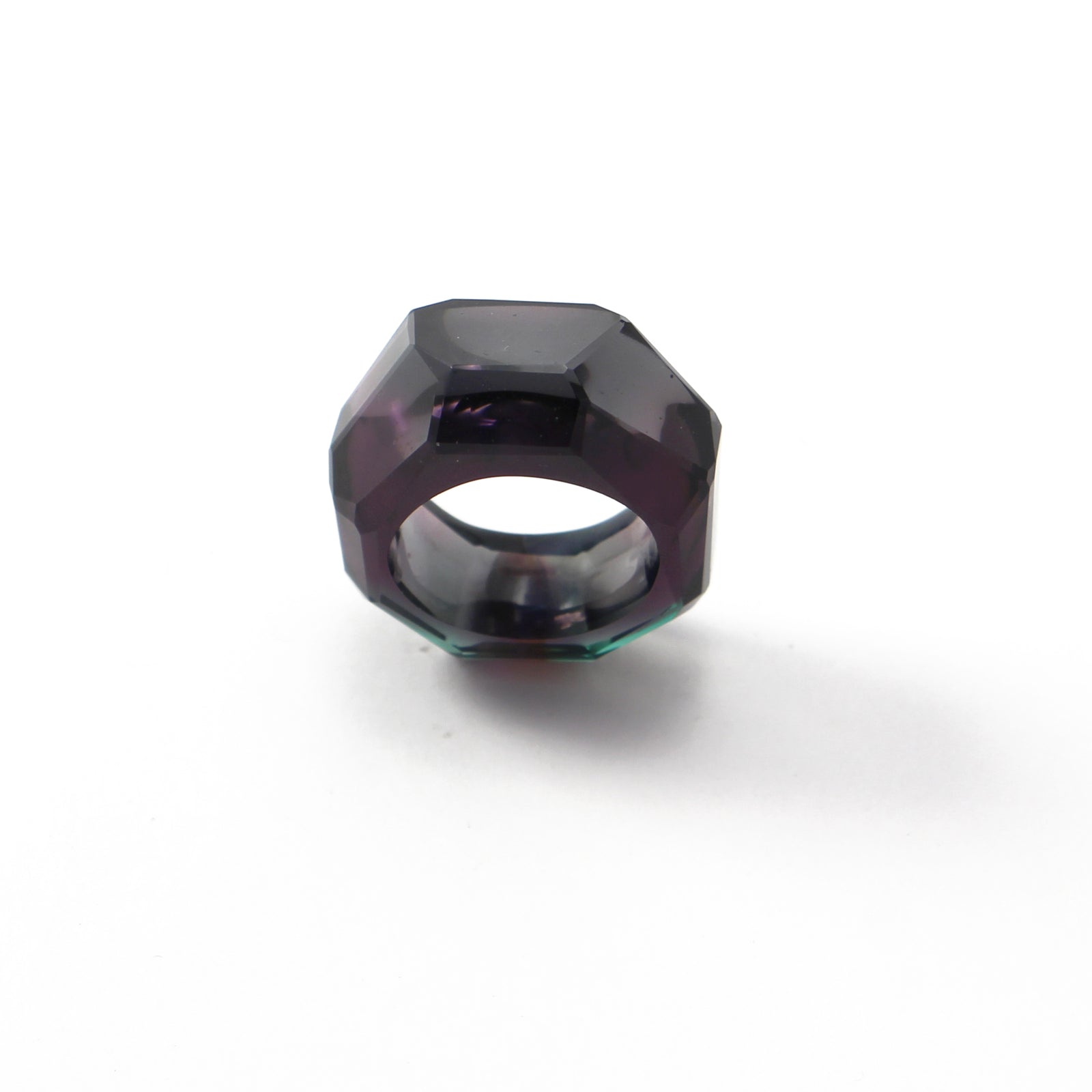 Glas-Ring Violett von Bernhard Simon bei Wilhelm die 3.