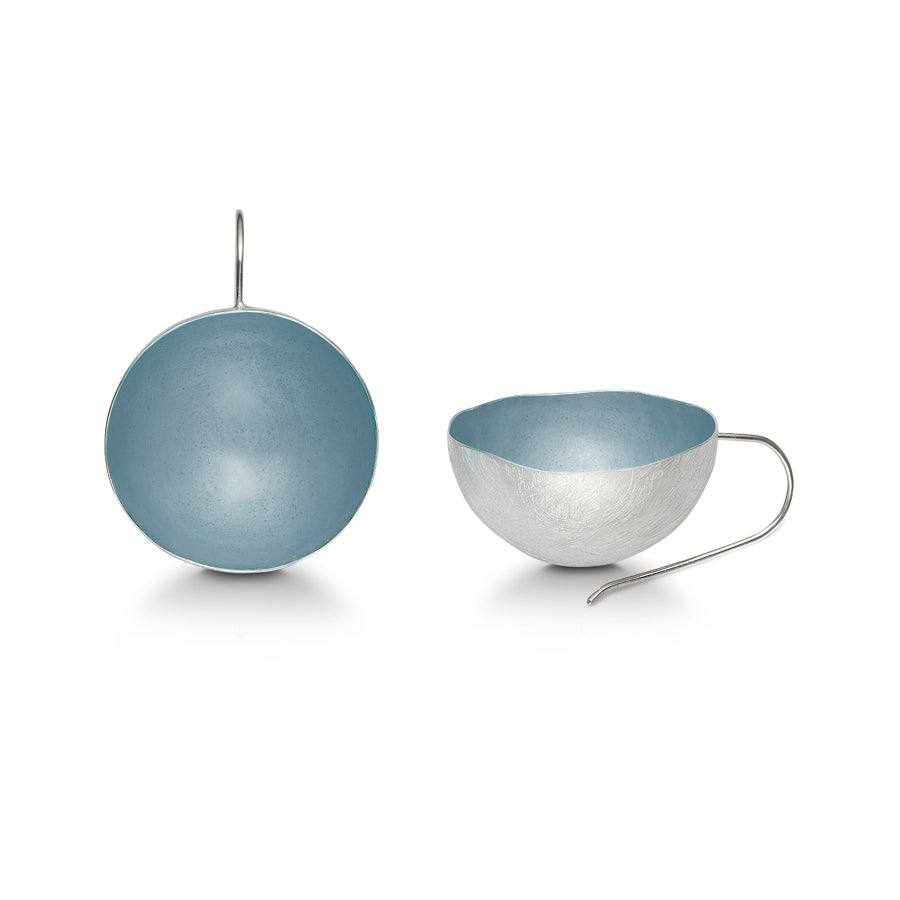 Ohrhänger Emaille groß von Elgin Fischer bei Wilhelm die 3.