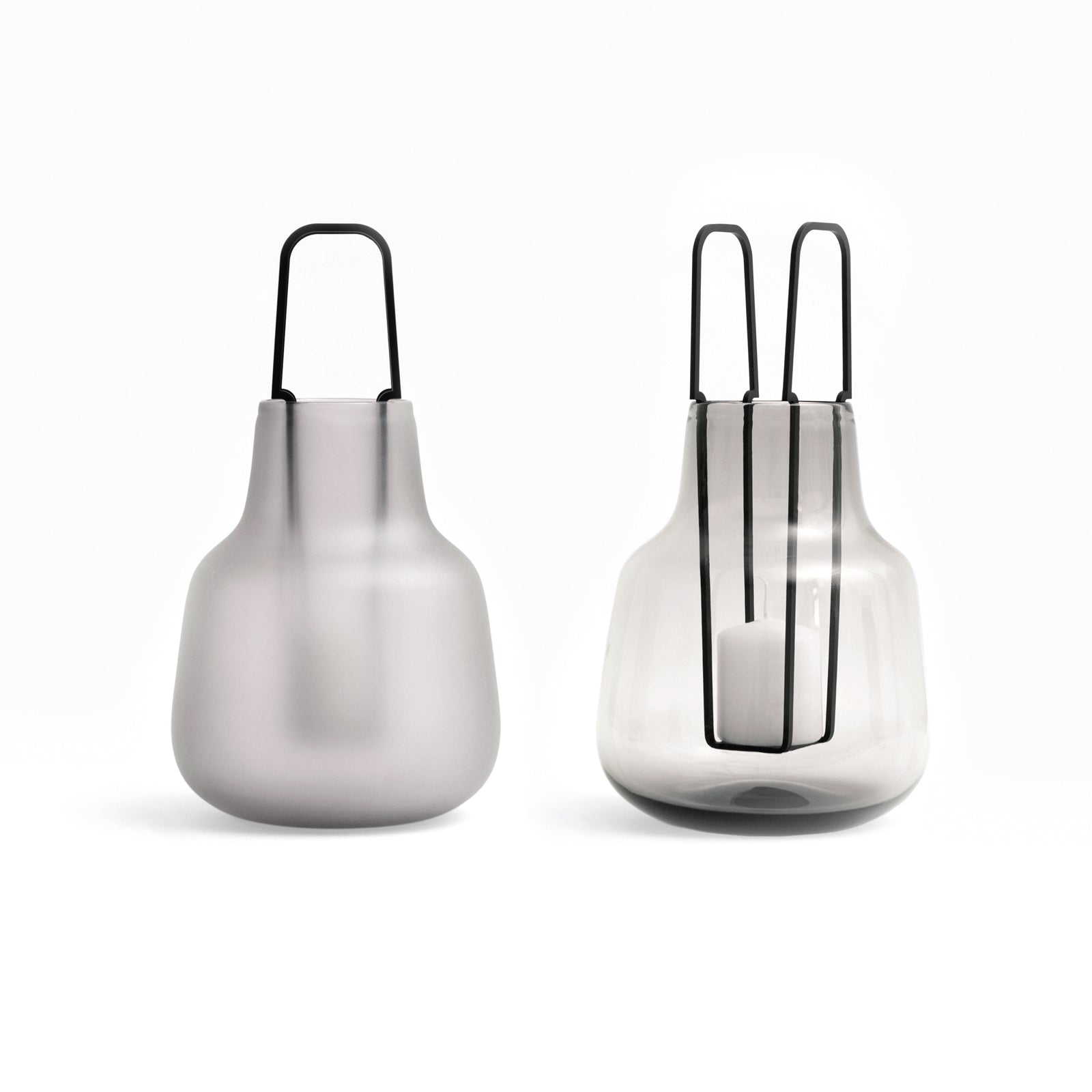 Windlicht Bolsa grau von Büro Famos bei Wilhelm die 3.